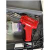 Image 3 : SOLDERING GUN AND PARTS ORGANIZER WITH CONTENTS