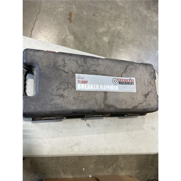 CENTRAL MACHINERY BREAKER HAMMER IN CASE