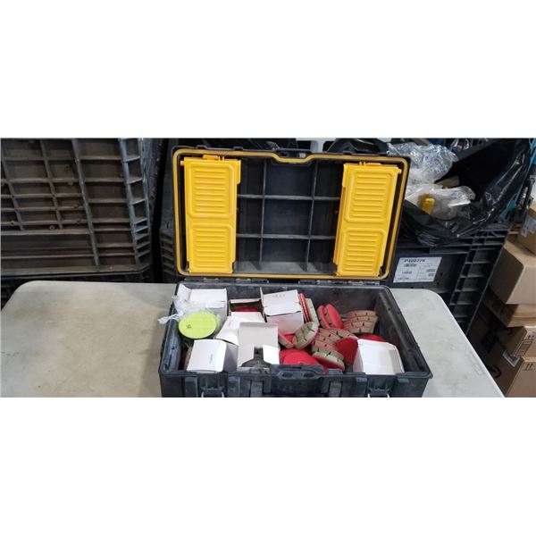DEWALT TOOLS BOX WITH CONTENTS