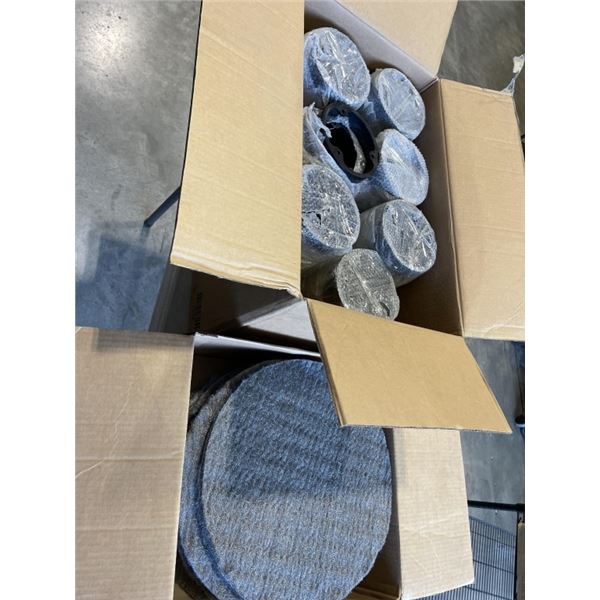 CASE OF 70 NEW 6.5 INCH WATER BAFFLES