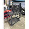 Image 2 : ROLLING METAL WAREHOUSE CART WITH LADDER