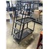 Image 3 : ROLLING METAL WAREHOUSE CART WITH LADDER