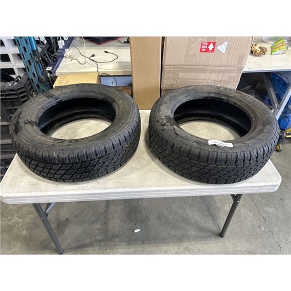 PAIR OF NORDIC ICE TRAC SNOW TIRES, 1896/60/R14