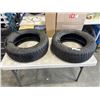 Image 1 : PAIR OF NORDIC ICE TRAC SNOW TIRES, 1896/60/R14