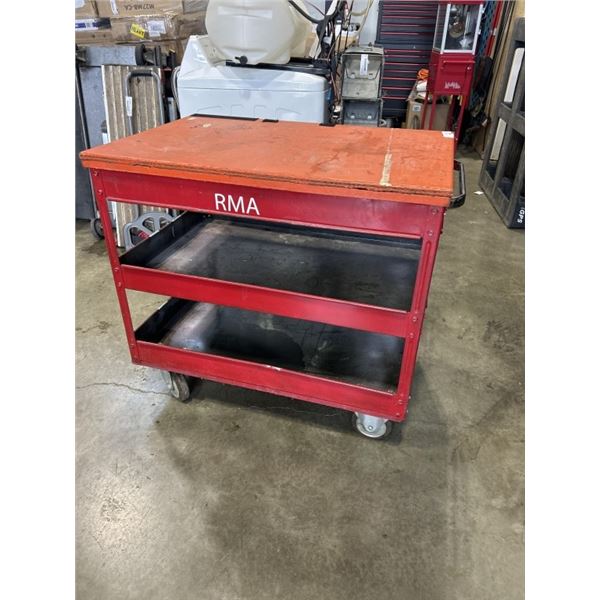 HEAVY DUTY ROLLING SHOP CART
