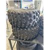 Image 4 : SET OF MAXXIS AT23X10R12 ATV TIRES AND MAXXIS 23X8R12 TIRES