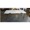 Image 1 : AS NEW FOLDING 6FT MARKET TABLE