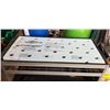 Image 2 : 48X24 INCH DUAL TRAY HYDROPONICS GROWING TABLE SETUP