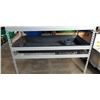 Image 3 : 48X24 INCH DUAL TRAY HYDROPONICS GROWING TABLE SETUP