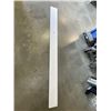 Image 1 : 10 7FT X  7 INCH BASEBOARD, PRIMED AND PAINTED