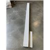Image 1 : BUNDLE OF 10, 8FT X 3-1/4 BASEBOARD MOULDING