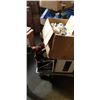 Image 2 : CART OF ABANDONDED AUCTION ITEMS