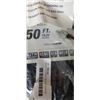 Image 2 : HEAVY DUTY 50 FT BLACK LIGHTED EXTENSION CORD. 14AWG/3C