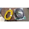 Image 1 : 2 APPROX 25 FEET HEAVY DUTY EXTENSION CORDS. 14AWG/3C AND 12AWG/3C