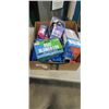 Image 1 : TRAY OF BETTER BOAT ITEMS INCLUDING 2" TRAILER COUPLER BALL, BOAT BLOWER FAN, BUNGEE ANCHOR LINE, BO