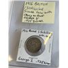 Image 1 : 1916 BRITISH ONE SHILLING COIN WITH CLASP ON BACK GEROGE V .925 SILVER