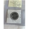 Image 2 : 1916 BRITISH ONE SHILLING COIN WITH CLASP ON BACK GEROGE V .925 SILVER