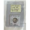 Image 1 : 1913 CANADIAN SILVER 25 CENT .925 SILVER