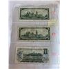 Image 2 : LAST 3 ISSUES OF CANADIAN $1 BILLS, 1867-1967 TYPE 1 CENTENNIAL, 1967 TYPE 2 W/ SERIAL NUMBER, 1973 
