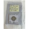 Image 1 : 1910 CANADIAN SILVER 25 CENT .925 SILVER