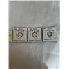 Image 1 : 3 1G .999 SILVER MORGAN-BULLION COINS