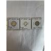 Image 1 : 3 1967 CANADIAN CENTENNIAL COINS, 25 CENT, 10 CENT BOTH SILVER PLUS 5 CENT RABBIT