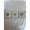 Image 2 : 3 1967 CANADIAN CENTENNIAL COINS, 25 CENT, 10 CENT BOTH SILVER PLUS 5 CENT RABBIT