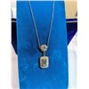 Image 1 : VINTAGE RHINESTONE CHOKER NECKLACE W/ ORIGINAL CLASP