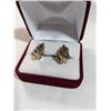 Image 2 : VINTAGE STERLING SILVER SCREW BACK PAIR FOF CULTURED PEARL EARRINGS, MARKED BOND BOYD