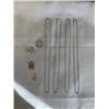 Image 1 : 4 STERLING SILVER PENDANTS W/ 4 16" CHAIN NECKLACES