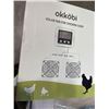 Image 2 : OKKOBI SOLAR FAN FOR CHICKEN COOP, ADAMSON HYBRID SCALE AND ADAMSON A21 SCALE