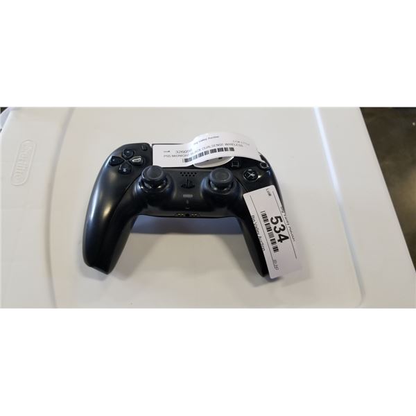 PS5 MIDNIGHT BLACK DUALSENSE WIRELESS CONTROLLER - TESTED WORKING, RETAIL $94