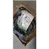 Image 2 : 2 HEAVY DUTY 25 FT BLACK LIGHTED 3 OUTLET EXTENSION CORDS. 12AWG/3C