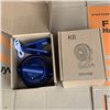Image 1 : 2 NEW CORDLESS CLIP ON FANS
