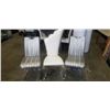 Image 1 : 3 ULTRA MODERN SIDE CHAIRS
