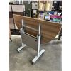 Image 4 : 48 INCH FOLDING HALF TABLE / WORKSTATION