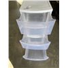 Image 2 : STERLITE 3 DRAWER STORAGE ON WHEEL