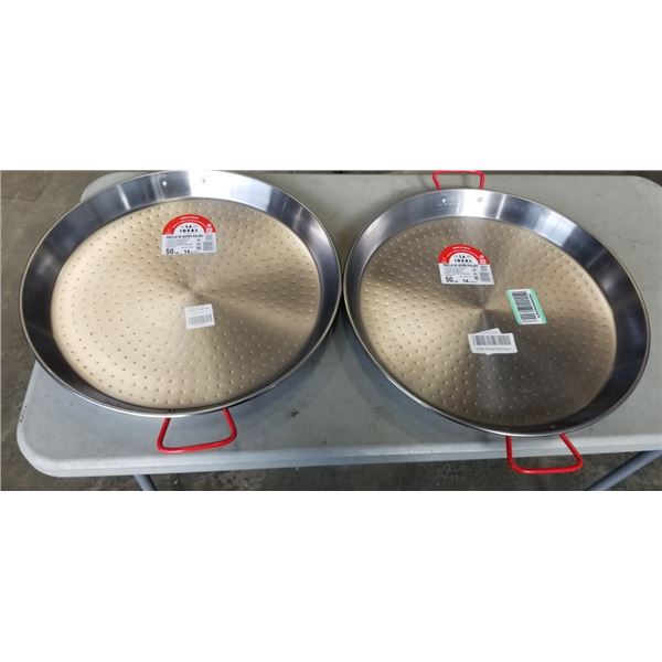 2 LA IDEAL PAELLA PAN. 50 CM