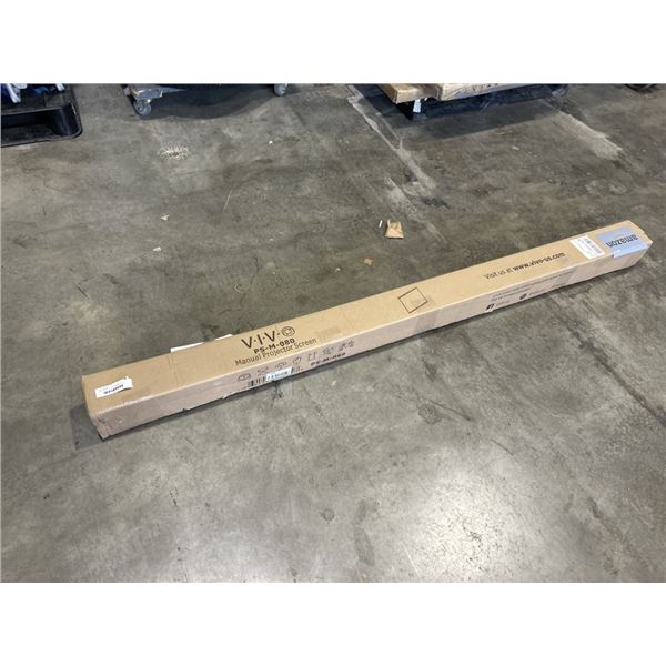 VIVO 80" MANUAL PROJECTOR SCREEN. 16:9