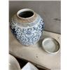 Image 3 : PORCELAIN BUDDHA FIGURE, LIDDED POT AND ASSORTED PORCELAIN SERVING ITEMS