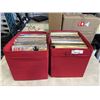Image 1 : 2 FABRIC BINS OF ASSORTED ESTATE RECORDS