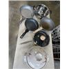 Image 1 : ASSORTED COOK WARE AND BAKING DISH WITH LID