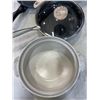Image 4 : ASSORTED COOK WARE AND BAKING DISH WITH LID