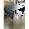 Image 3 : 2 SMALL WORKSTATION DESKS