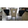 Image 4 : 3 ULTRA MODERN SIDE CHAIRS