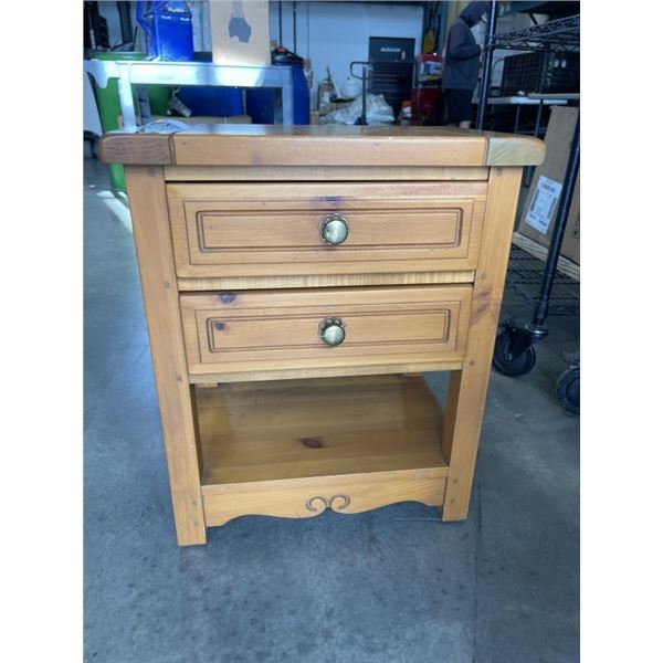 2 DRAWER NIGHTSTAND