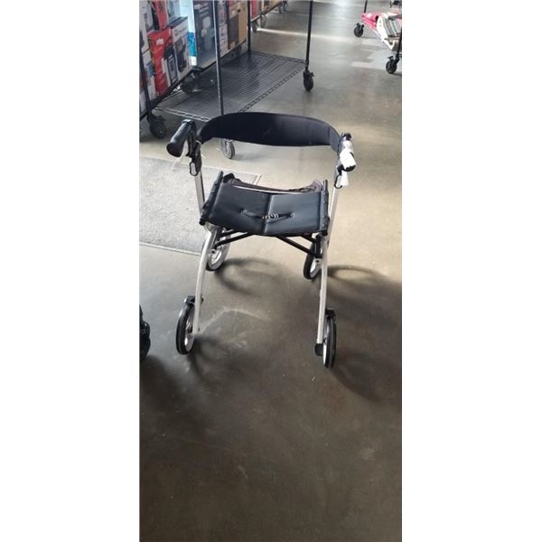 DRIVE FOLDABLE WALKER WITH BASKET