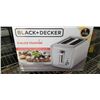 Image 2 : BLACK AND DECKER 2 SLICE TOASTER - TESTED WORKING