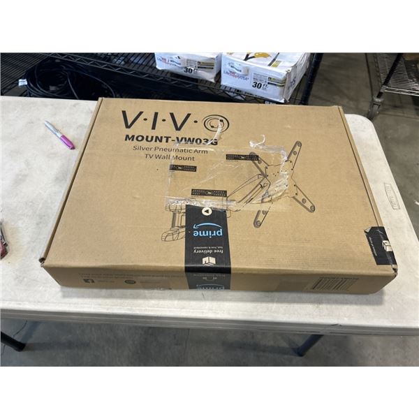 VIVO SILVER PNEUMATIC ARM TV WALL MOUNT