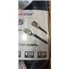 Image 2 : HEAVY DUTY 25 FT BLACK LIGHTED EXTENSION CORD. 10AWG/3C